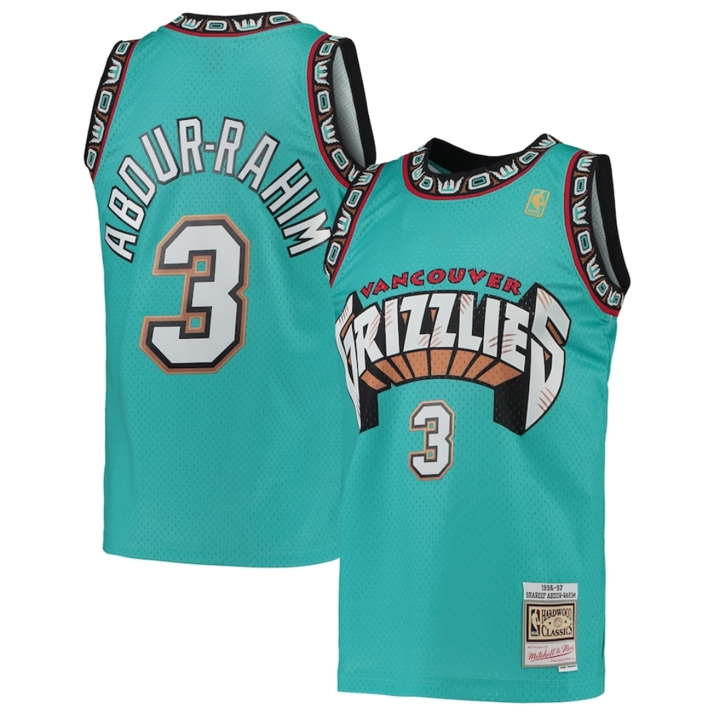 New Mitchell & Ness Grizzlies Abdur-Rahim NBA Swingman Road Jersey Men's Small